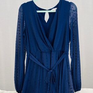 Navy Blue Allison & Kelly Cocktail Dress